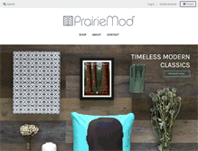 Tablet Screenshot of prairiemod.com